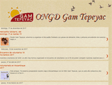 Tablet Screenshot of blog.gamtepeyac.com